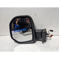 Peugeot PARTNER Left Door Mirror 09/08-01/15 Black