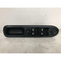 Peugeot 407 Master Window Switch 09/2004-06/2011
