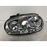 Volkswagen Golf Left Head Light GEN 4 09/98-06/04 Halogen