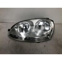 Volkswagen Golf Left Head Light GEN5 07/2004-02/2009