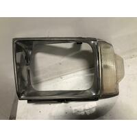 Toyota 4 Runner Left Head Light Surround with Corner Light VZN130 09/89-10/91