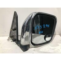 Mitsubishi PAJERO Right Door Mirror NH-J-K-L Power 05/91-04/00 Chrome