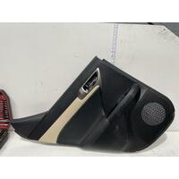Lexus CT200h Left Rear Door Trim ZWA10 12/2010-Current