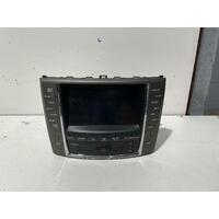 Lexus IS250 Display Unit GSE20 11/2005-12/2014