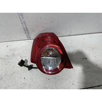 Holden Barina Left Tail Light Hatch TK 07/08-12/12