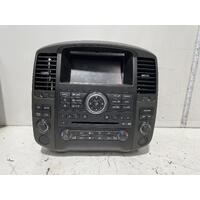 Nissan Navara Headunit Assembly Display Unit D40 09/05-08/15