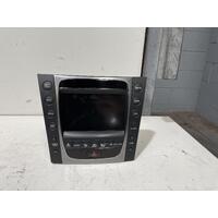 Lexus GS300 Display Unit / Heater Controls GRS190 03/2005-12/2011