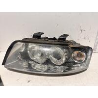 Audi A4 Left Headlight B6 Sedan 07/01-02/05 Halogen