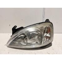 Holden BARINA Left Headlight XC 01/04-09/11