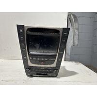 Lexus GS300 Head Unit Assembly GRS190 03/2005-12/2011