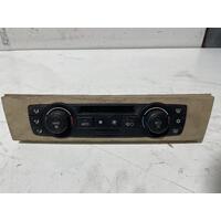 BMW 3 Series Heater A/C Controls E90 03/2005-09/2009