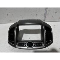 Holden Captiva Display Unit Surround W/ Dash Vents CG II 01/2011-09/2015