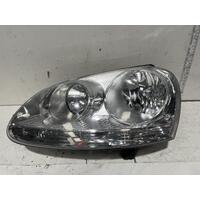 Volkswagen GOLF Left Headlight GEN 5 Halogen 06/04-02/09 
