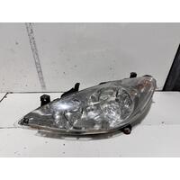 Peugeot 307 Left Head Light T5 12/2001-02/2005
