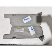 Toyota Corolla Sun Visors Pair Grey ZZE122 12/2001-04/2007