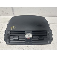 Toyota Corolla Centre Dash Vents ZRE152 03/2007-12/2013