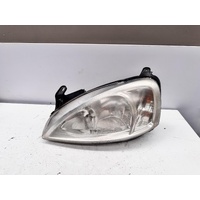 Holden Barina Left Head Light XC 01/2004-09/2011