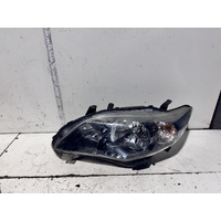 Toyota Corolla Left Head Light ZRE152 04/2010-12/2013