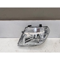 Nissan Navara Left Head Light D40 01/2010-08/2015