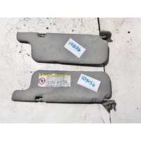 Toyota Corolla Sun Visors Pair ZZE122 12/2001-04/2007