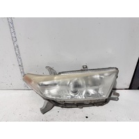 Toyota Kluger Right Head Light GSU45 10/2010-02/2014