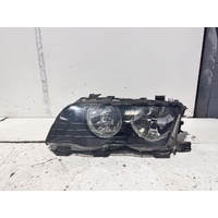 BMW 3 Series Left Head Light E46 09/1998-09/2001