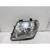 Nissan Navara Left Head Light D40 01/2010-08/2015