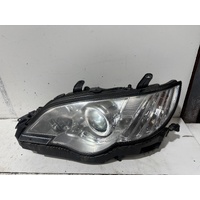 Subaru Liberty Left Head Light B4 09/2006-08/2009