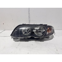 BMW 3 Series Left Head Light E46 10/2001-07/2006