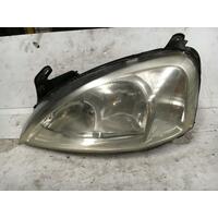 Holden Barina Left Head Light XC 03/2001-01/2004