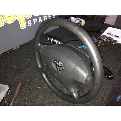 Toyota Corolla Steering Wheel ZZE122 12/2001-06/2007