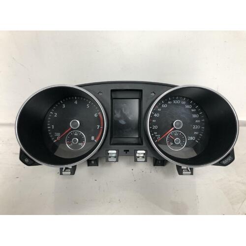 Volkswagen GOLF Instrument Cluster GEN 6 Auto PETROL GTi 10/09-12/12
