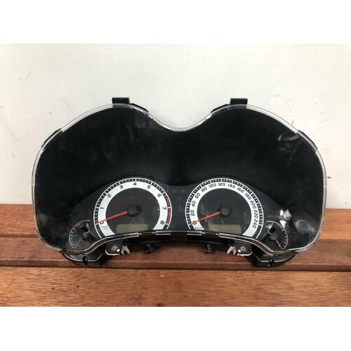 Toyota COROLLA Instrument Cluster ZRE152 Manual 03/07-11/09 Hatch