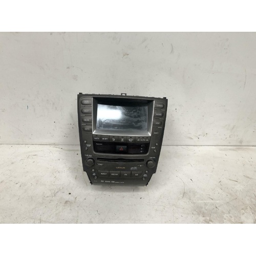 Lexus IS250 Complete Head Unit GSE20 11/2005-09/2008