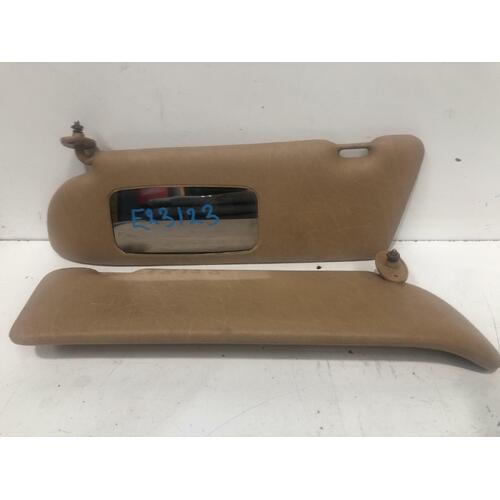 Mercedes S CLASS Sun Visors W126 Pair 01/76-03/92