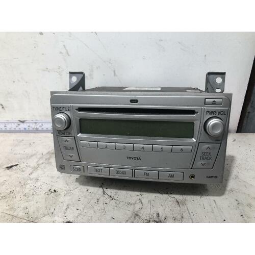 Toyota YARIS Stereo Head Unit NCP90 CD/MP3 10/05-06/16 PZQ60-52010