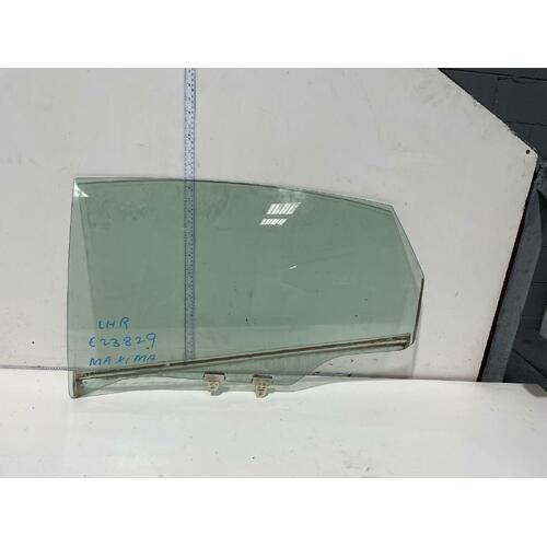 Nissan Maxima Left Rear Door Glass J31 02/2002-05/2009