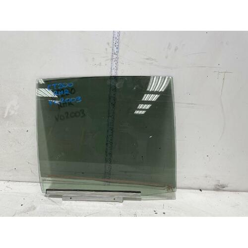 Lexus CT200H Right Rear Door Glass ZWA10 03/2011-Current