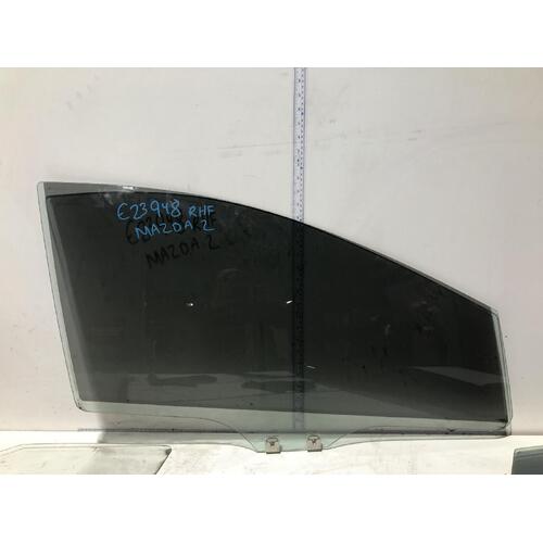 Mazda 2 Window Glass Right Front 5 Door Hatch DE 09/07-09/14