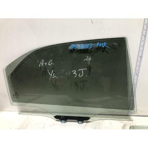 Honda CIVIC Right Rear Door Window Glass 9TH GEN Hatch 02/12-04/16