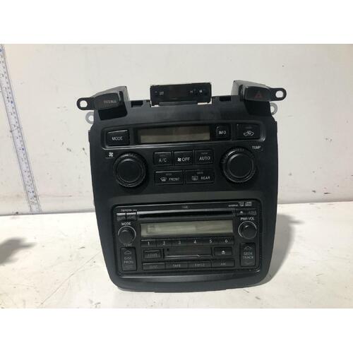 Toyota KLUGER Stereo Head Unit W/ Heater Controls MCU28 CVX 01/01-04/07 