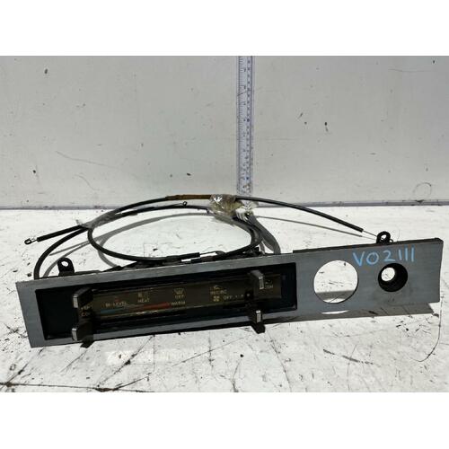 Toyota COROLLA Heater & A/C Controls KE70 10/81-10/83