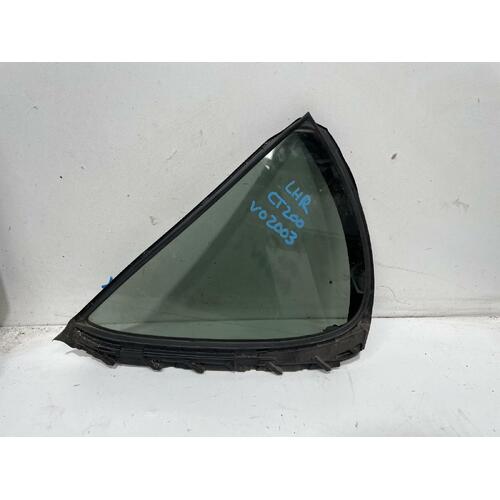 Lexus CT200 Left Rear 1/4 Glass ZWA10 03/2011-Current