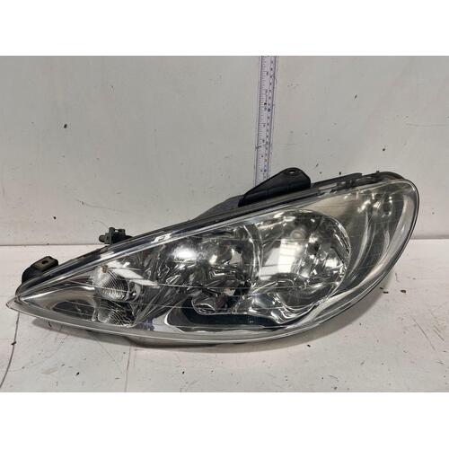 Peugeot 206 Left Headlight T1 10/99-11/07 P/N 89002773