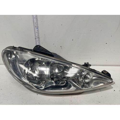 Peugeot 206 Right Headlight T1 10/99-11/07 P/N 89002774