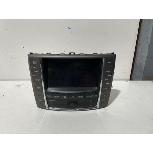 Lexus IS250 Display Unit GSE20 11/2005-12/2014