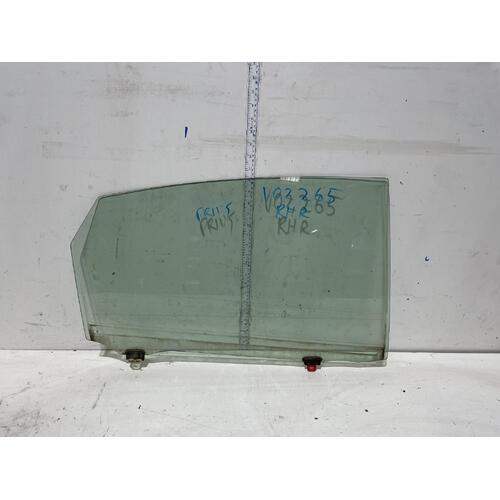 Toyota Prius Right Rear Door Glass ZVW30 07/2009-12/2015