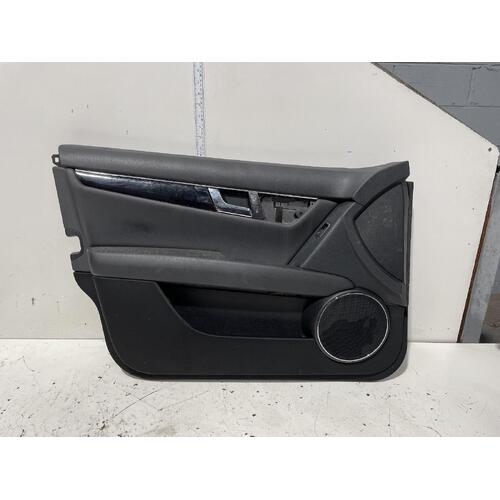 Mercedes C Class Left Front Door Trim with Window Switch C 220 W204 07/07-05/11
