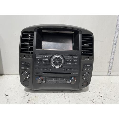 Nissan Navara Headunit Assembly Display Unit D40 09/05-08/15