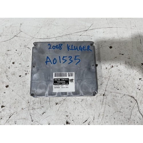Toyota Kluger ECU GSU45 05/2007-02/2014